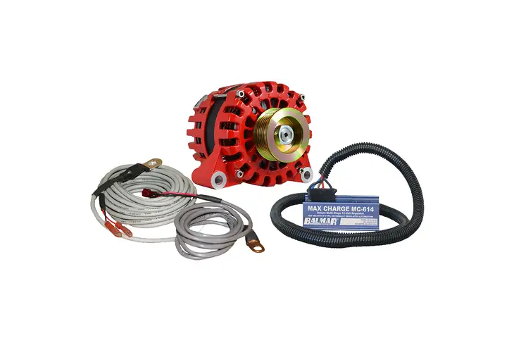 Balmar Alternator Vortec K6 Serpentine Pulley Regulator & Temp Sensor XT-VT-170-K6-KIT w/ Free S&H